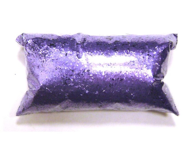 Bulk Solvent-Resistant .025" Chunky Glitter - Regal Purple (Lavender) for Nail Polish, Eyeshadow, Tumblers, and More - 6oz / 177ml Package