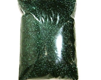 Evergreen Forest Green Glitter, Solvent Resistant Polyester, .008", .015" or .025" Fine to Chunky Professional Glitter, 1 lb / 454g Package