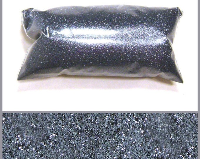 Slate Blue Glitter - Extra Fine .004", Solvent Resistant Polyester for Lip Gloss, Nail Polish, Resin Jewelry, Custom Tumblers, Body & More