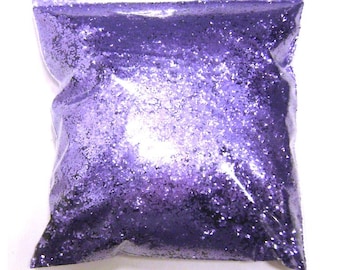 Regal Purple (Lavender), Chunky Glitter .025" Solvent Resistant, Nail Polish, Resin Jewelry, Jars, Shoe, Bulk Glitter - 11oz / 325ml Package