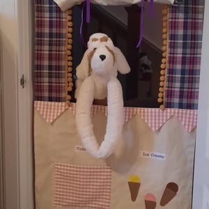 Puppet Theatre, Doorway Puppet Theatre, Role Play Theatre, Puppet Show, Fabric Puppet Theatre