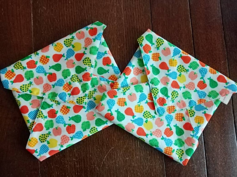 Sandwich Wraps fruit bag, Reusable sandwich wrap Sandwich covers Eco wraps