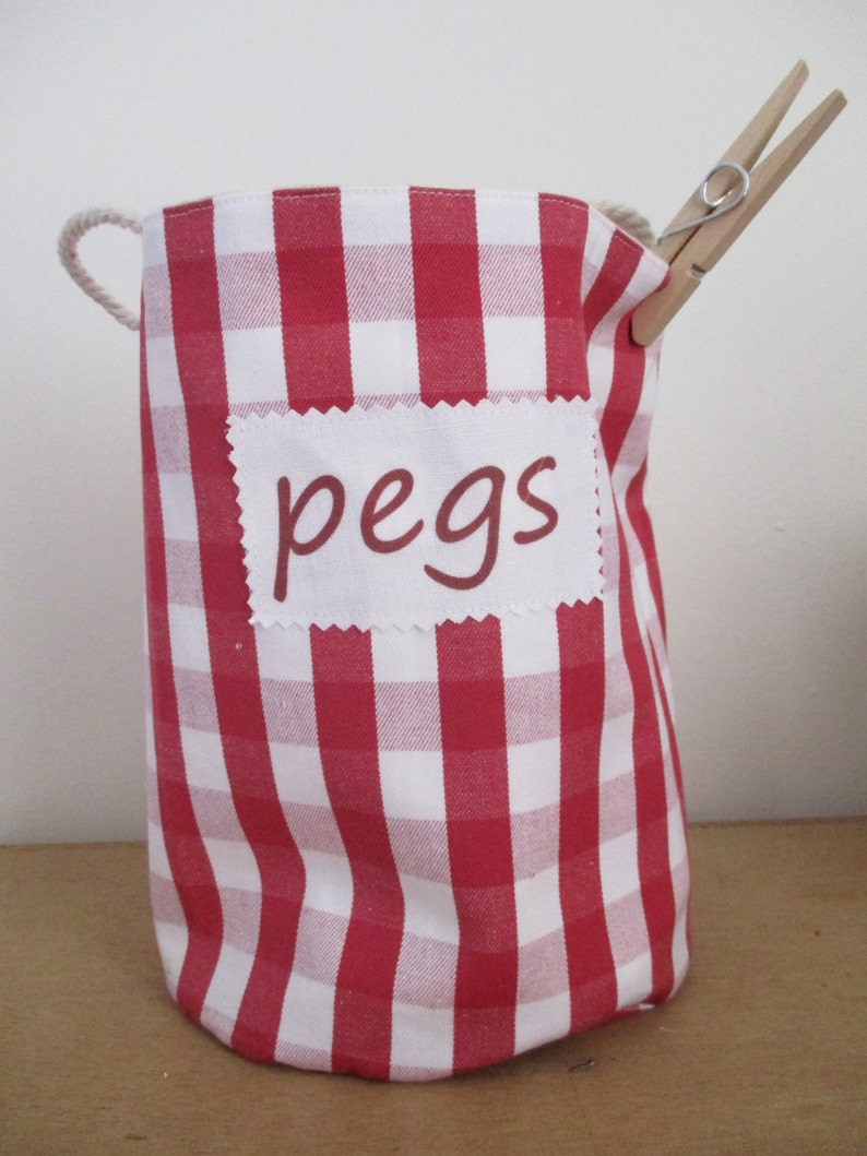Peg Bag Peg Tidy Tidy Bag Wash Bag Washing Bag Laundry Etsy