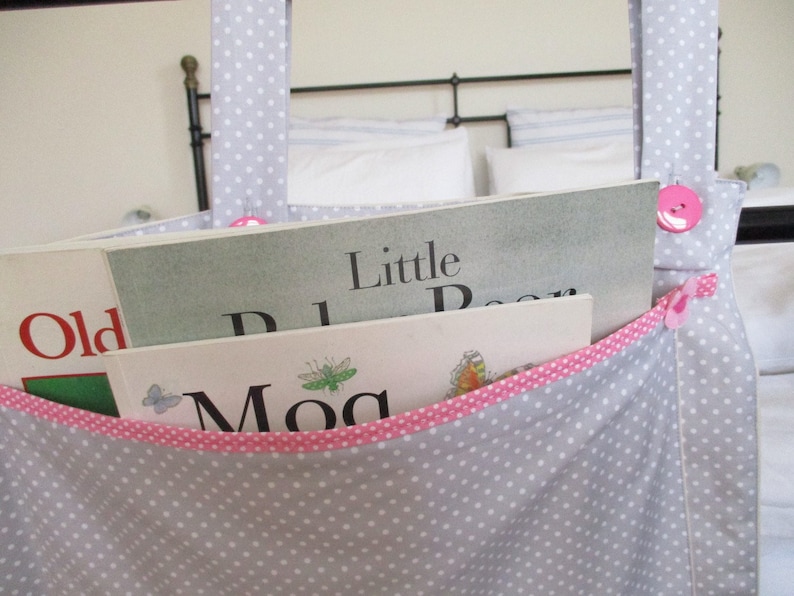 Book Hanger Cot tidy Book Holder Bed tidy Bunk Bed Book Etsy