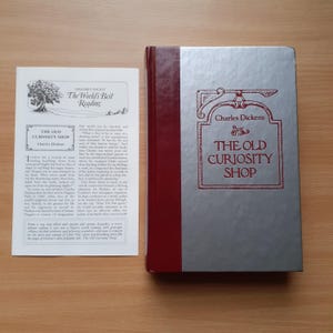 The Old Curiosity Shop di Charles Dickens Copertina rigida d&#39;epoca pubblicata da Readers Digest nel 1997