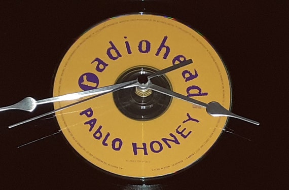 Radiohead Pablo Honey 12 Cd Wall Clock | Etsy