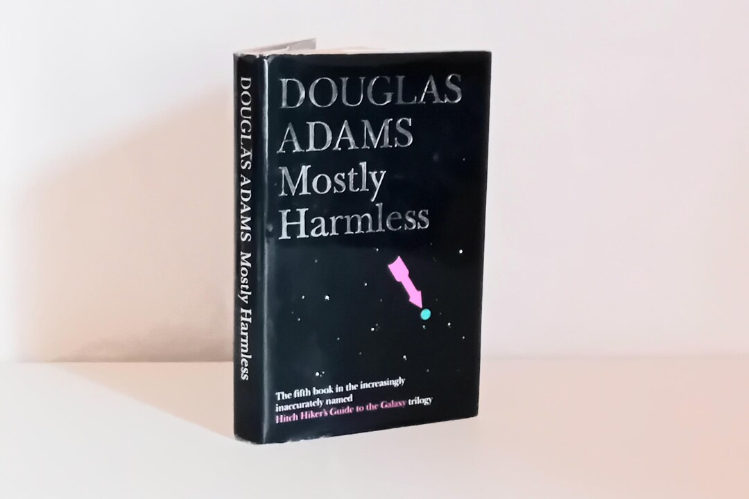 Mostly Harmless by Douglas Adams Vintage Hardback Book Published by BCA