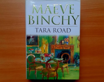 Tara Road, de Maeve Binchy. Edição vintage em capa dura, publicada pela Orion em 1998.
