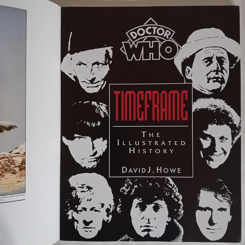Vintage Doctor Who Timeframe Illustrated History, 1994 Paperback - Etsy ...