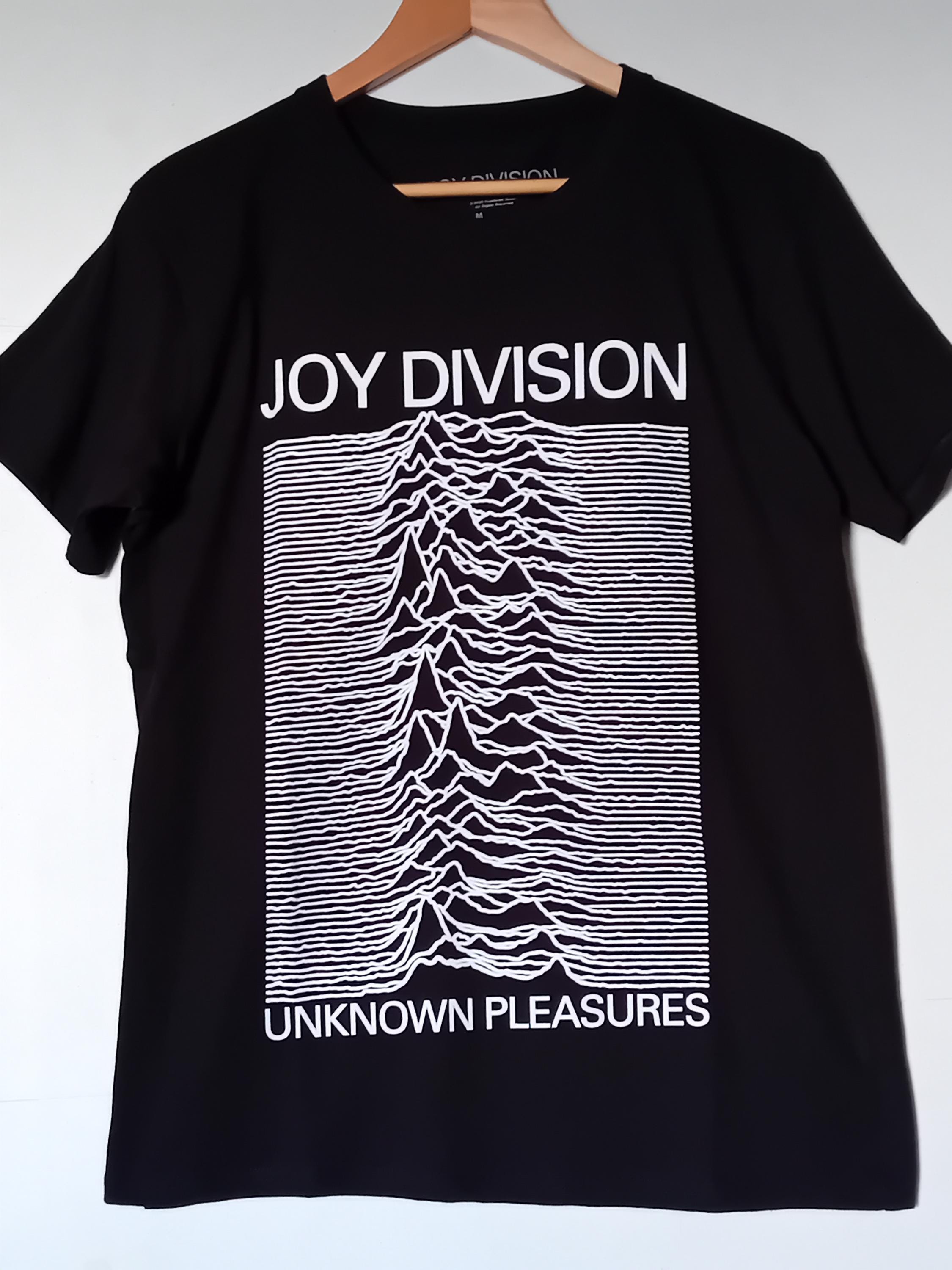 古着　JOY DIVISION Tシャツ ブラック Mサイズ Joy Division T Shirt Black White Officially Licensed Unisex Adult