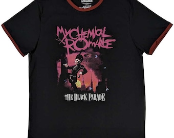 My Chemical Romance T shirt Ringer Style Officially Licensed Unisex Adult Sizes