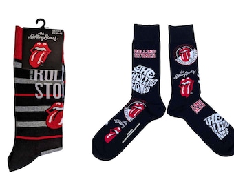 Rolling Stones Socks: Official Licensed Band Merch - Pack of 2