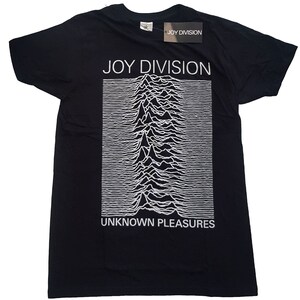 Joy Division Unknown Pleasures T-shirt A Rock Off Officieel gelicentieerd product Unisex volwassen maten 2024 Tour verschillende locaties wereldwijd