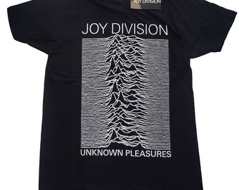 Joy Division Unknown Pleasures T-shirt A Rock Off officieel gelicentieerd product Unisex volwassen maten