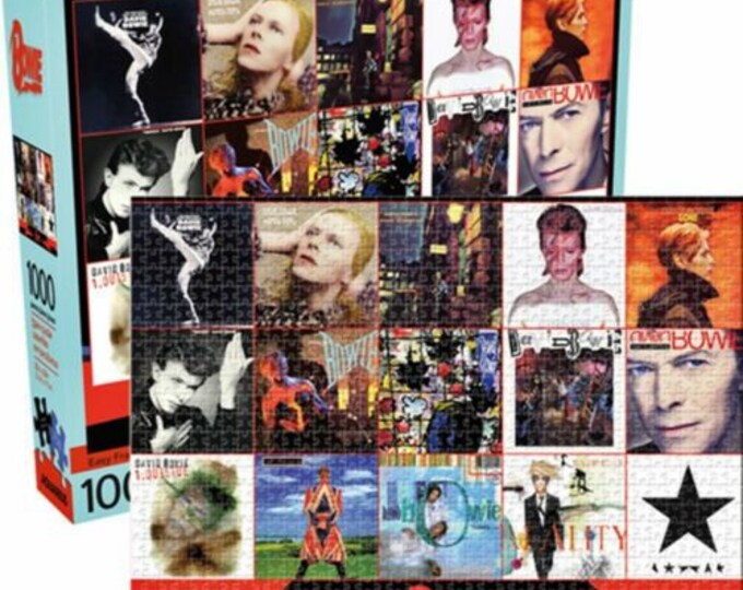 David Bowie Album Cover Collage 1000 Piece Jigsaw Puzzle Official