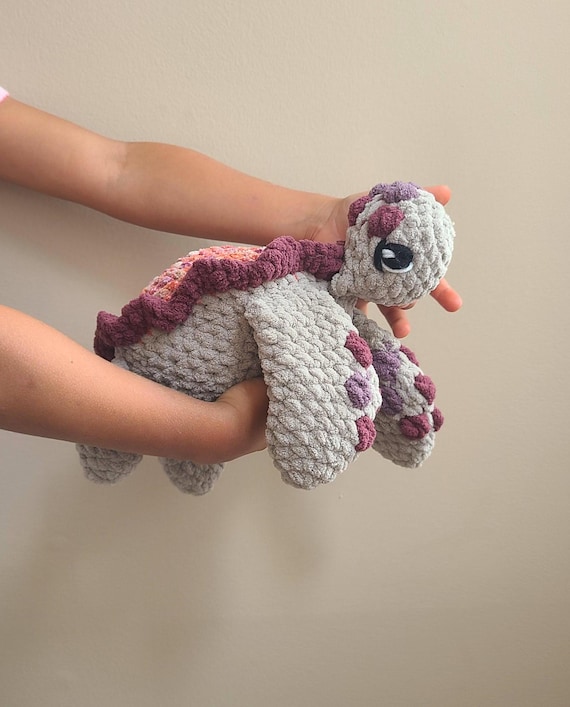 Made to Order Handmade Crochet Sea Turtle Plushie – Soft and Adorable Ocean Animal Toy