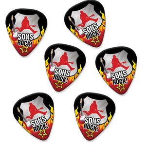 Son Boy Sons Rock set van 5 plectrums