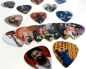 Custom Printed Guitar Picks: Personalised Photo, Image, or Logo