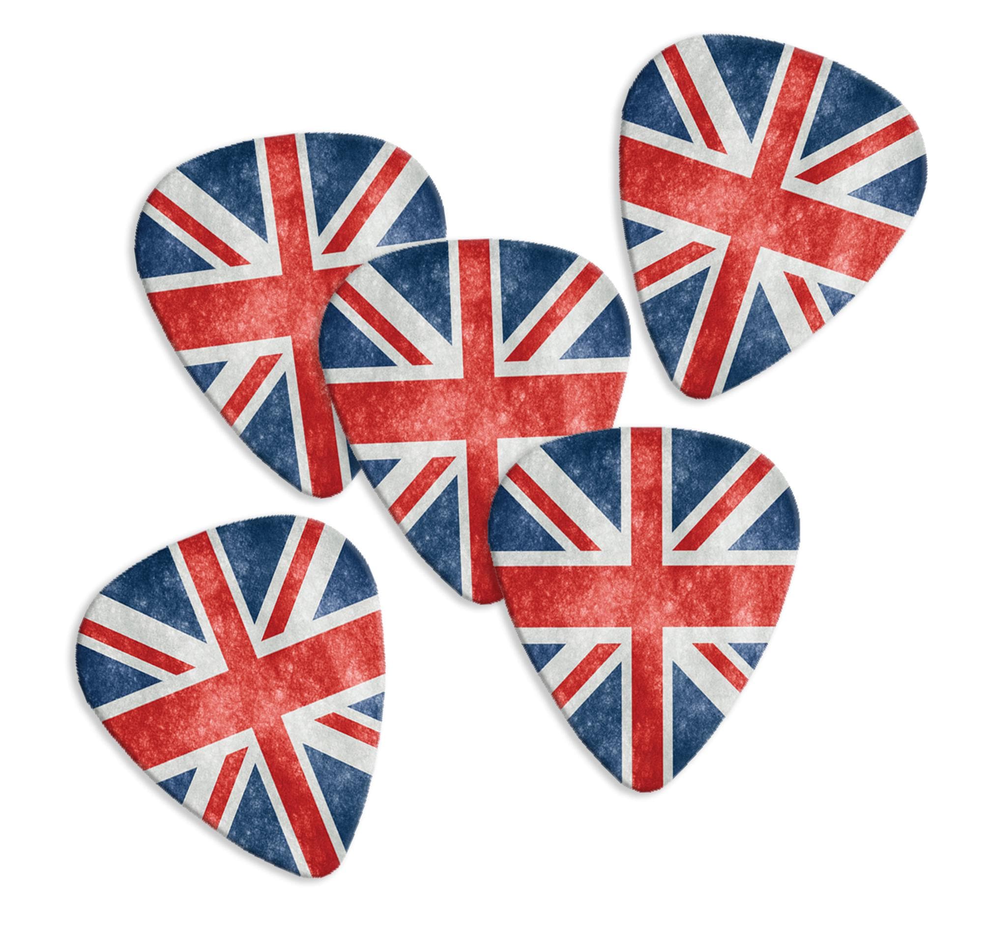ユニオンジャック 英国国旗 英国製ギターピック 5枚セット - Etsy 日本