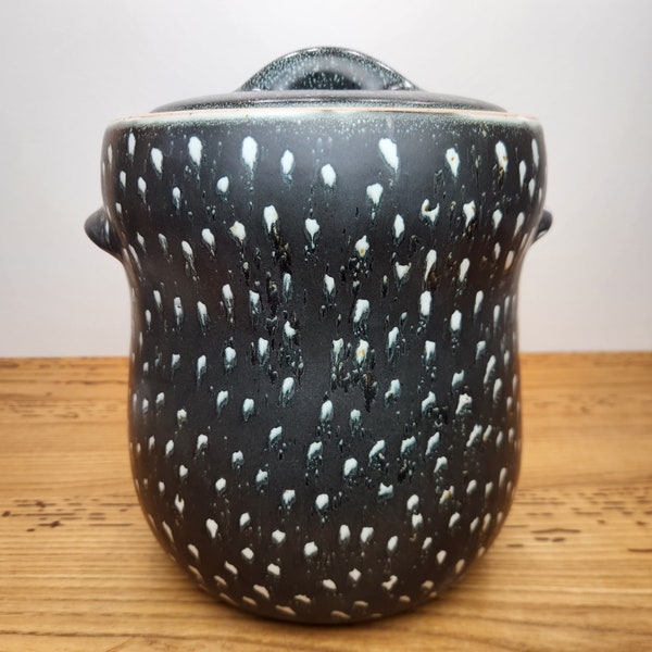 Fermentation Crock with water lock, lid, and weights