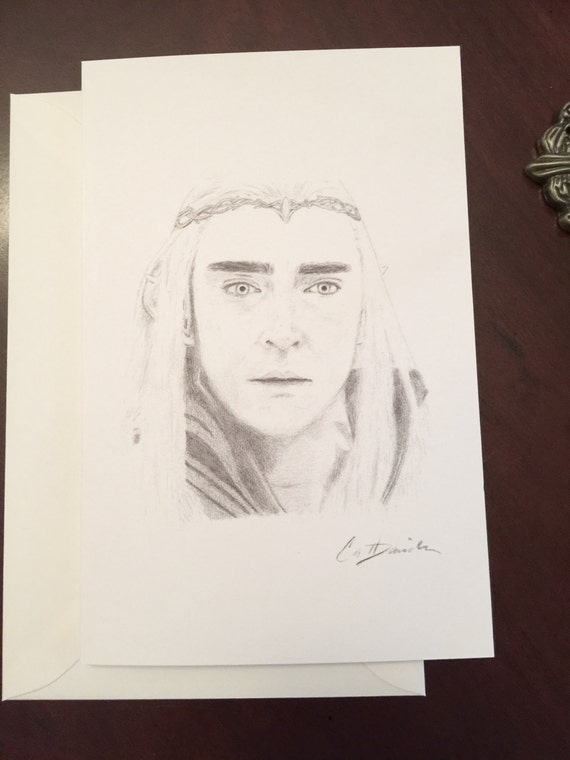 Lee Pace original drawing