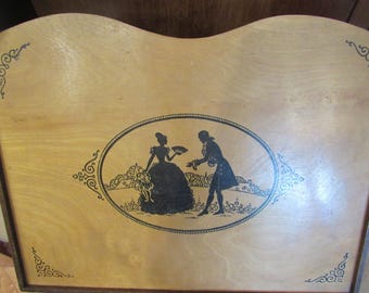Victorian Bed tray and reading table.