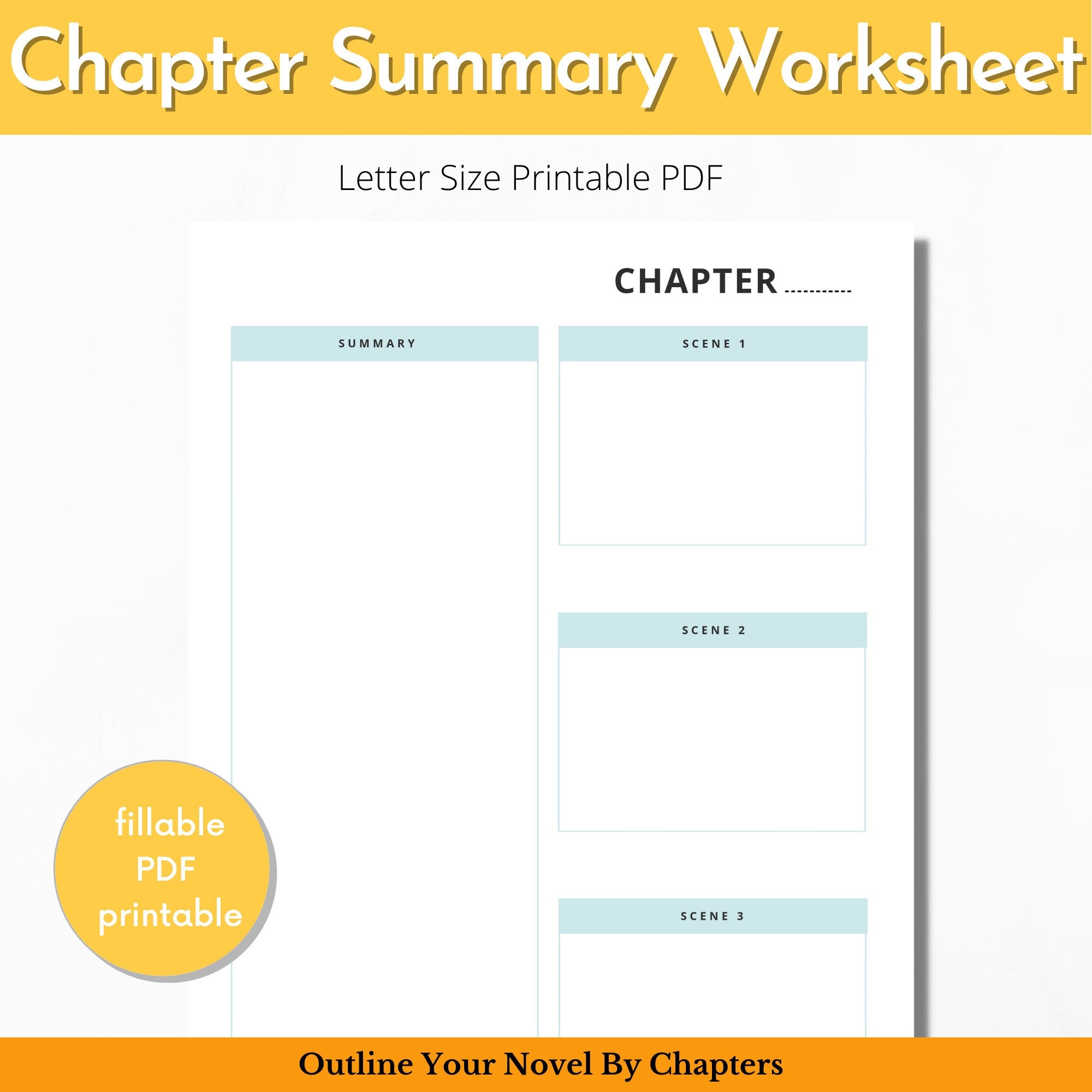 Chapter Summary Worksheet
