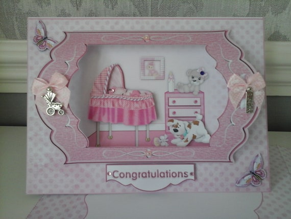 handmade baby envelope