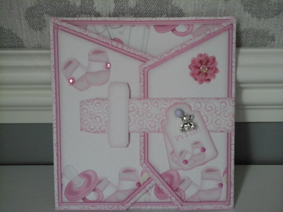 handmade baby envelope