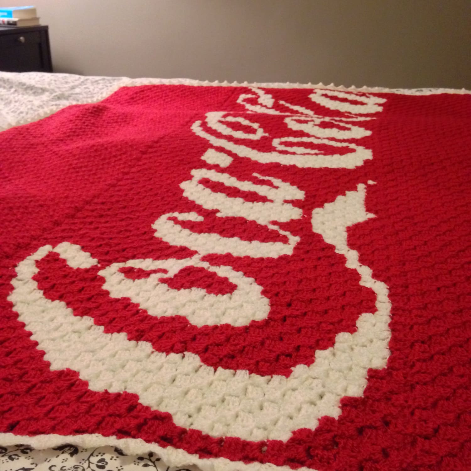 Coca Cola Blanket Etsy