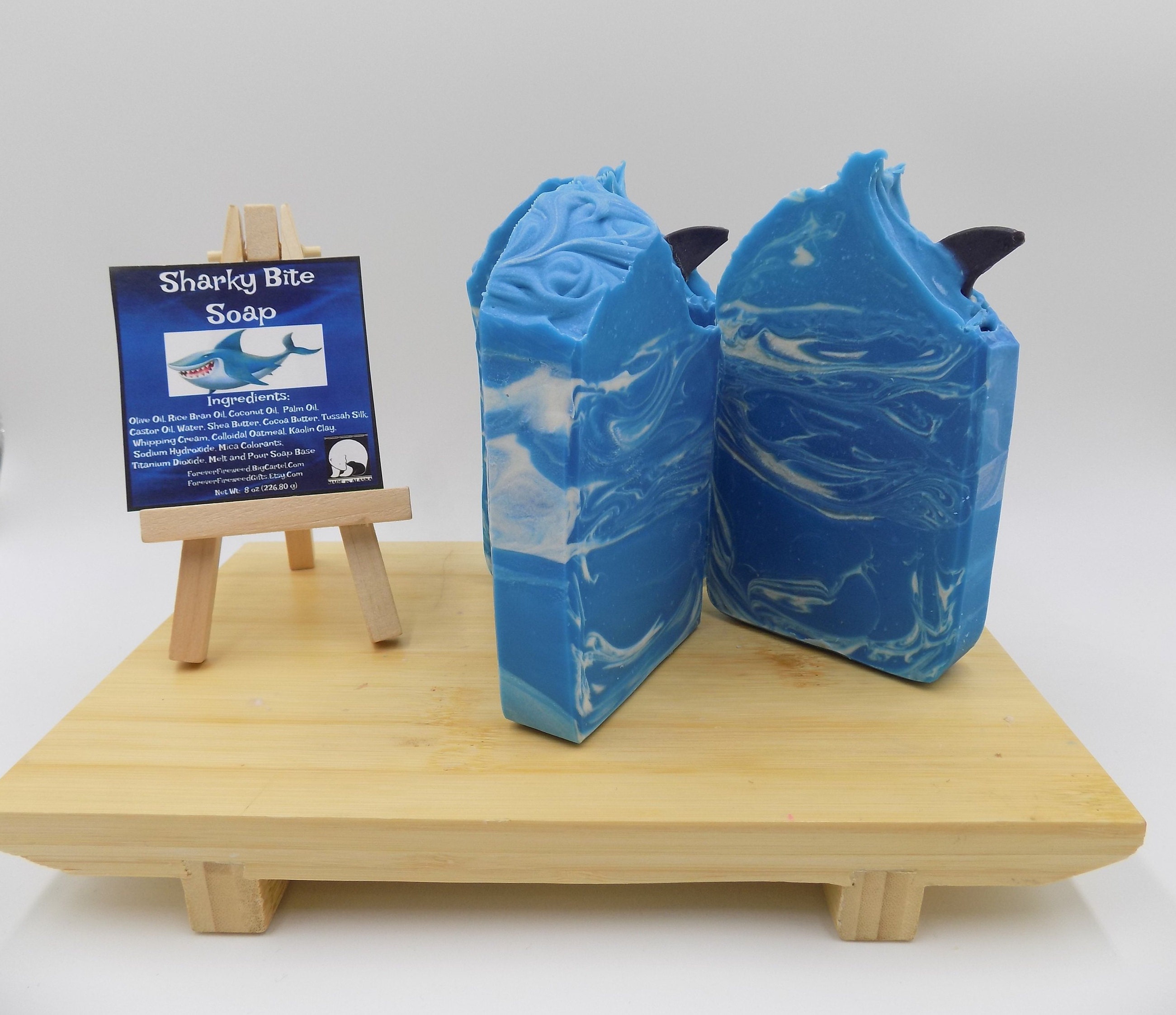 Shark Soaps Handmade Bar Soap For Men Etsy