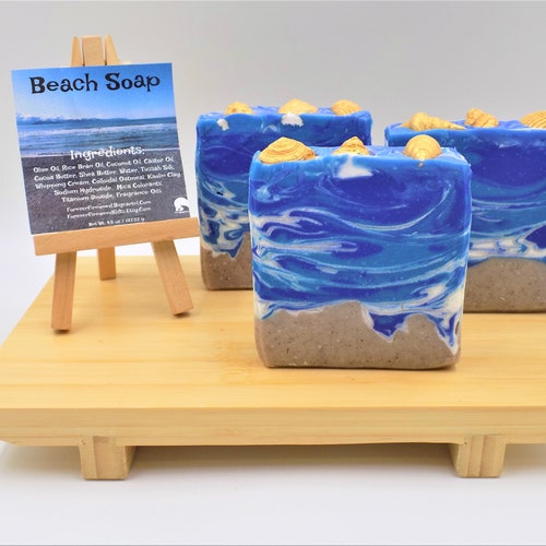 Ocean Soap Beach Soap Handmade Glycerin Soap Nautical Soap Etsy