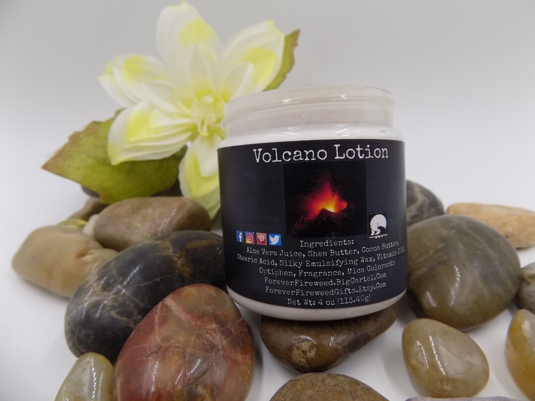 Lotion Hand Lotion Volcano Etsy