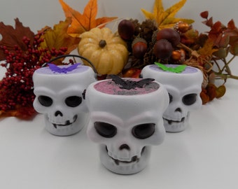 Skull Bath Bomb Cauldrons / Spooky Bath Fizzies