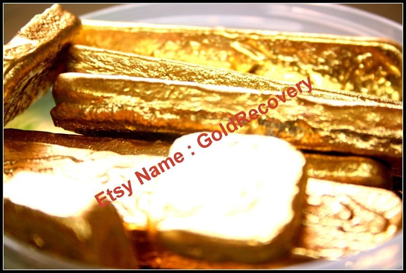 50 GRAMS Gold Recovery Gold Bar Melted Drop Scrap Plated Pins Etsy Israel