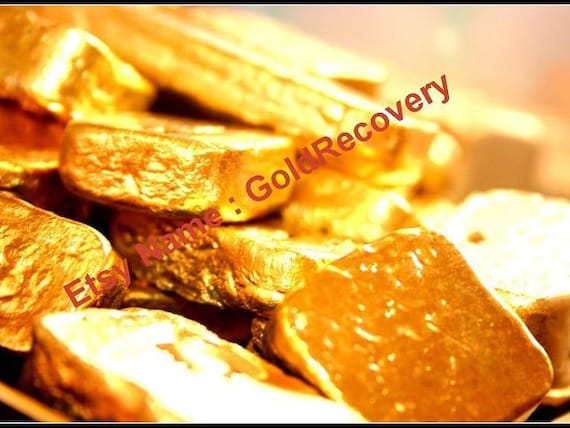 GOLD PLATED  FOR SCRAP GOLD RECOVERY 50 grams 