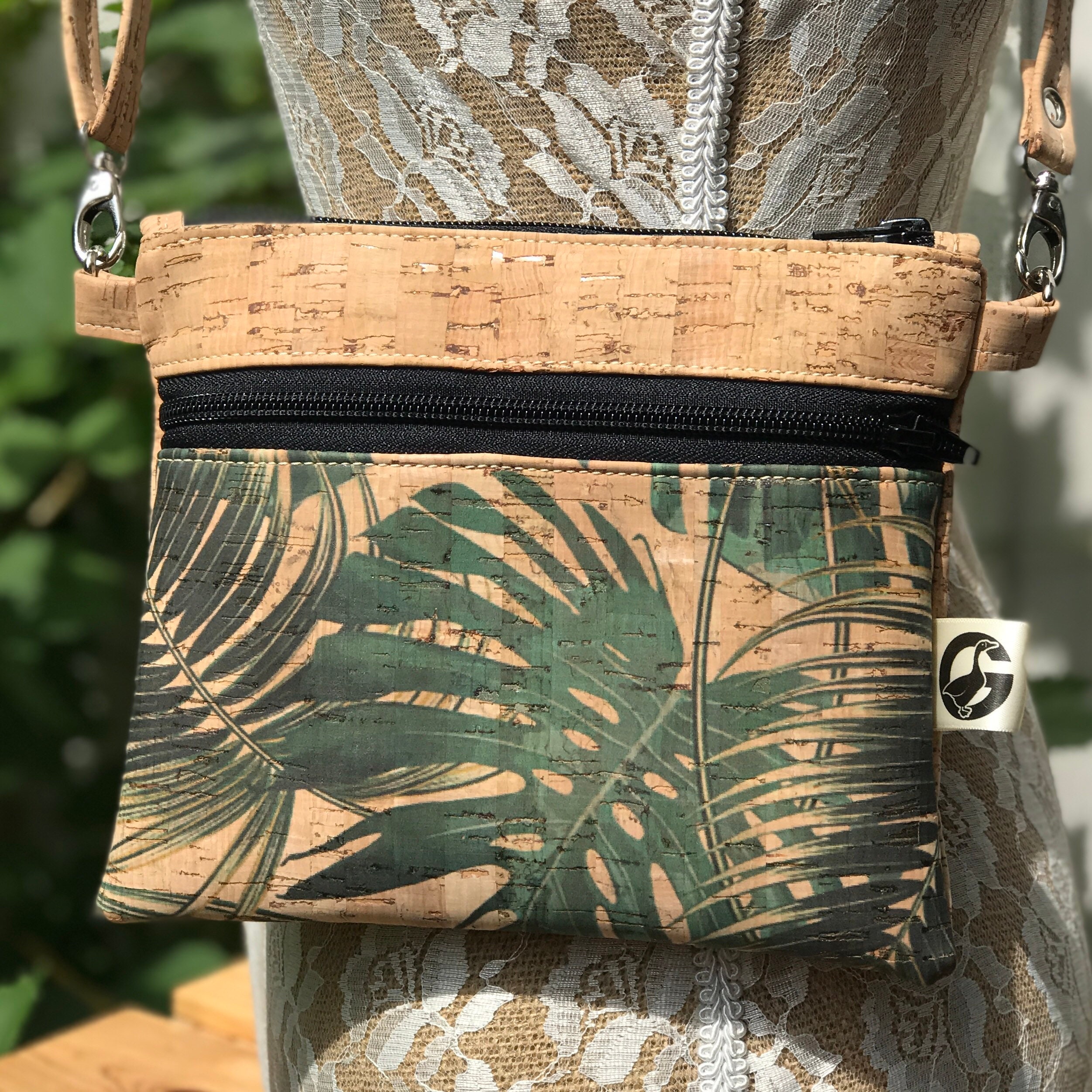Tropical print handbag small holiday crossbody bag unique Etsy