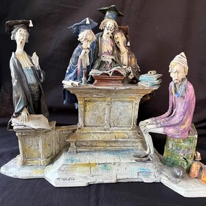 Lo Scricciolo イタリア製 T.Moretto 磁器人形 オブジェ