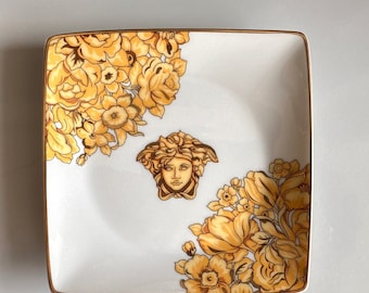 Rosenthal Versace - Schotel - 12cm bowl - Medusa Rhapsody white - Porcelain