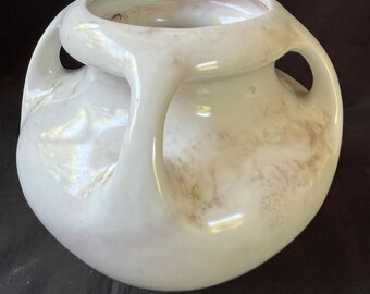 Vintage Arabia Finland Pottery Vase: Marble Luster AAA, 1928-1932