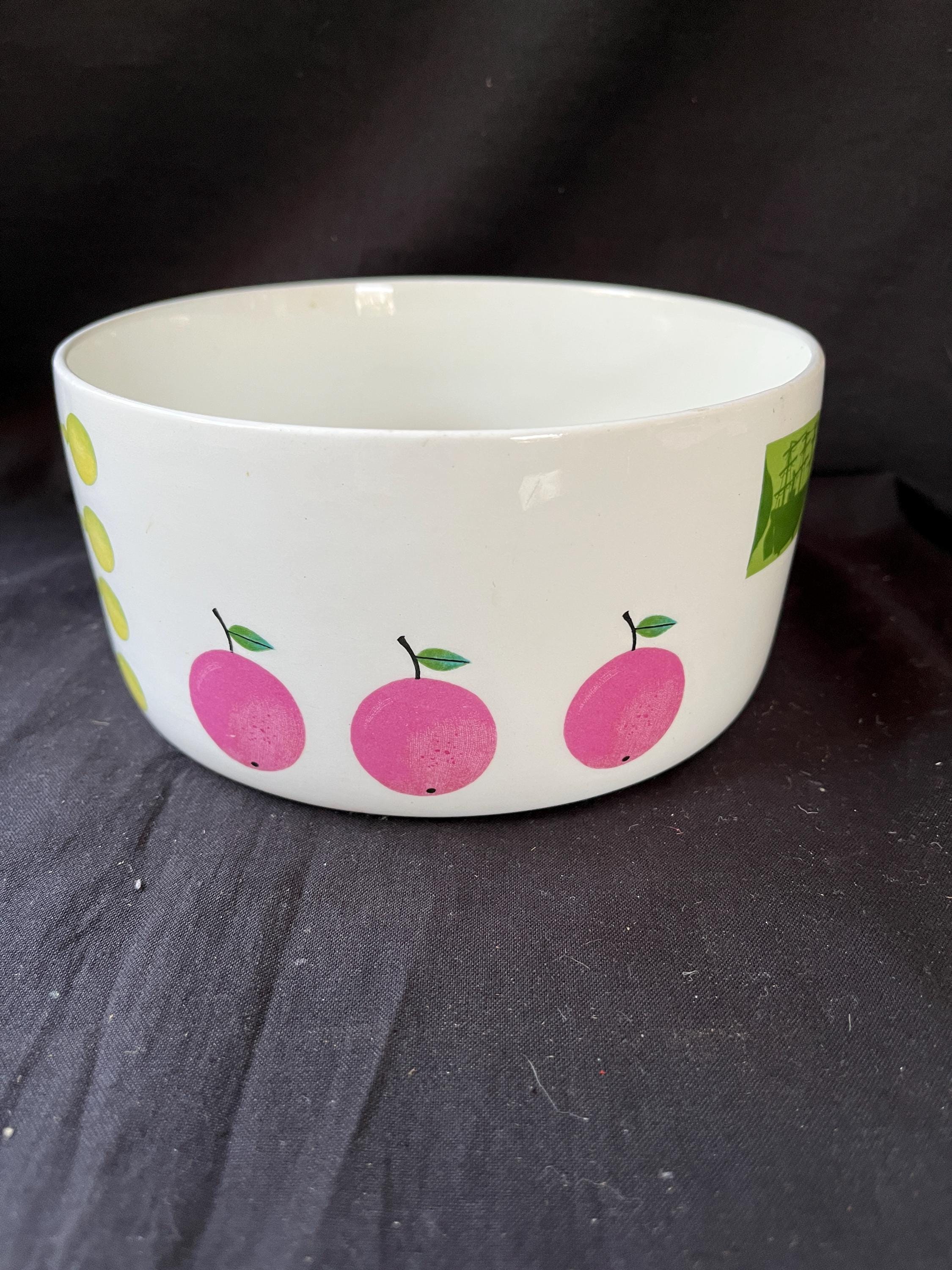 GUSTAVSBERG　pynta 　bowl Stig Lindberg Pynta Gustavsberg Rare MCM Large Serving Bowl 7inch