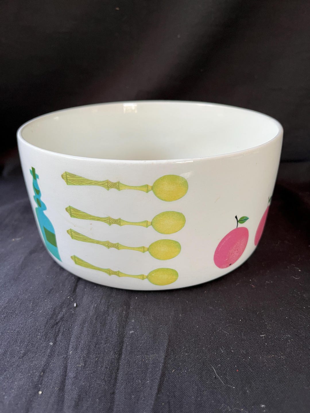 Stig Lindberg Pynta Gustavsberg Rare MCM Large Serving Bowl 7inch