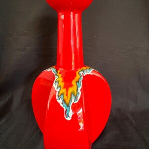 Rare Vintage Design Vase BERTONCELLO Italy Modernist Rigon Space Age &#39;70