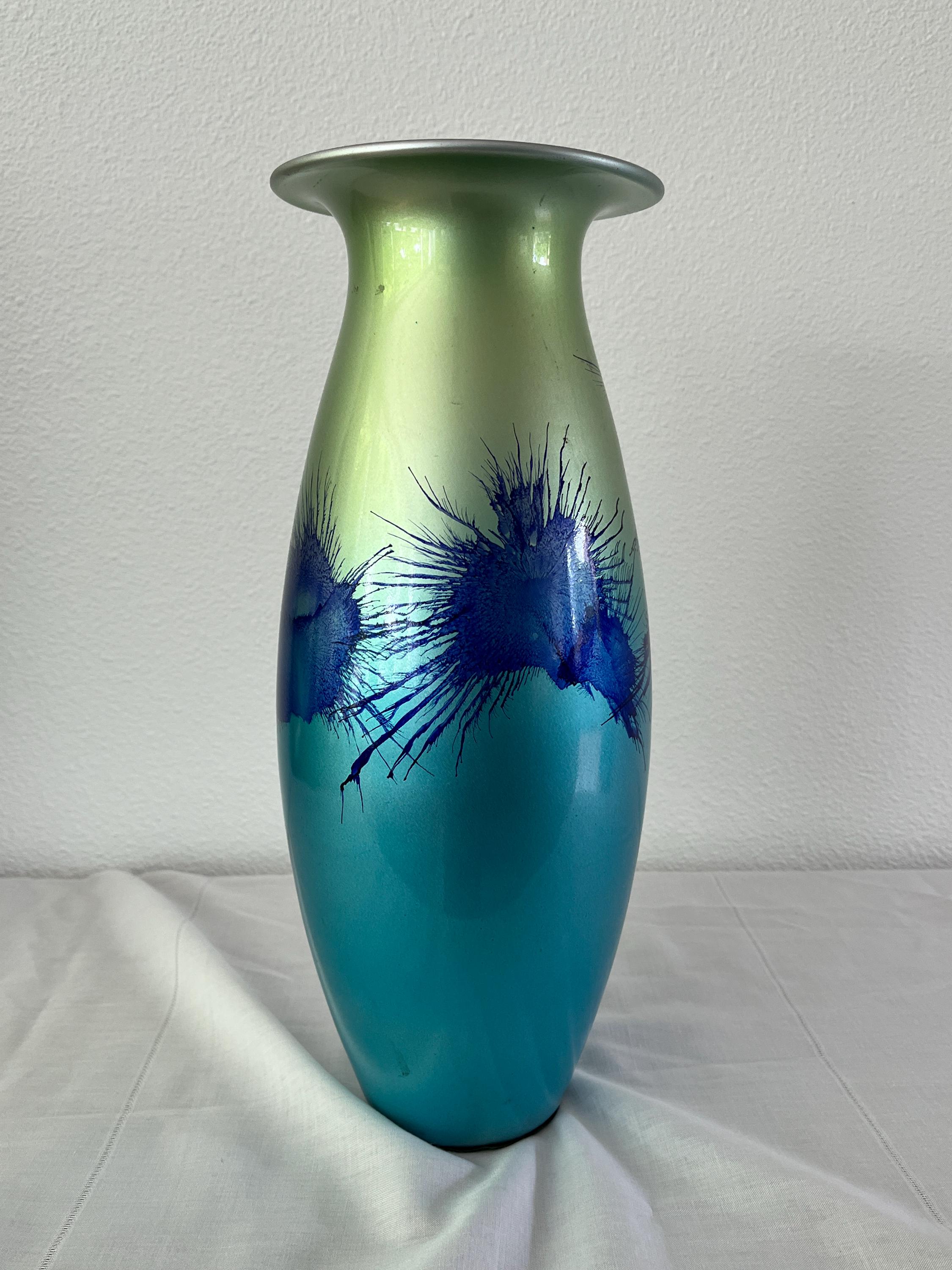 ミッドセンチュリー　ヴィンテージガラス　花瓶　オブジェ ミッドセンチュリー ヴィンテージガラス 花瓶 オブジェ ミッド