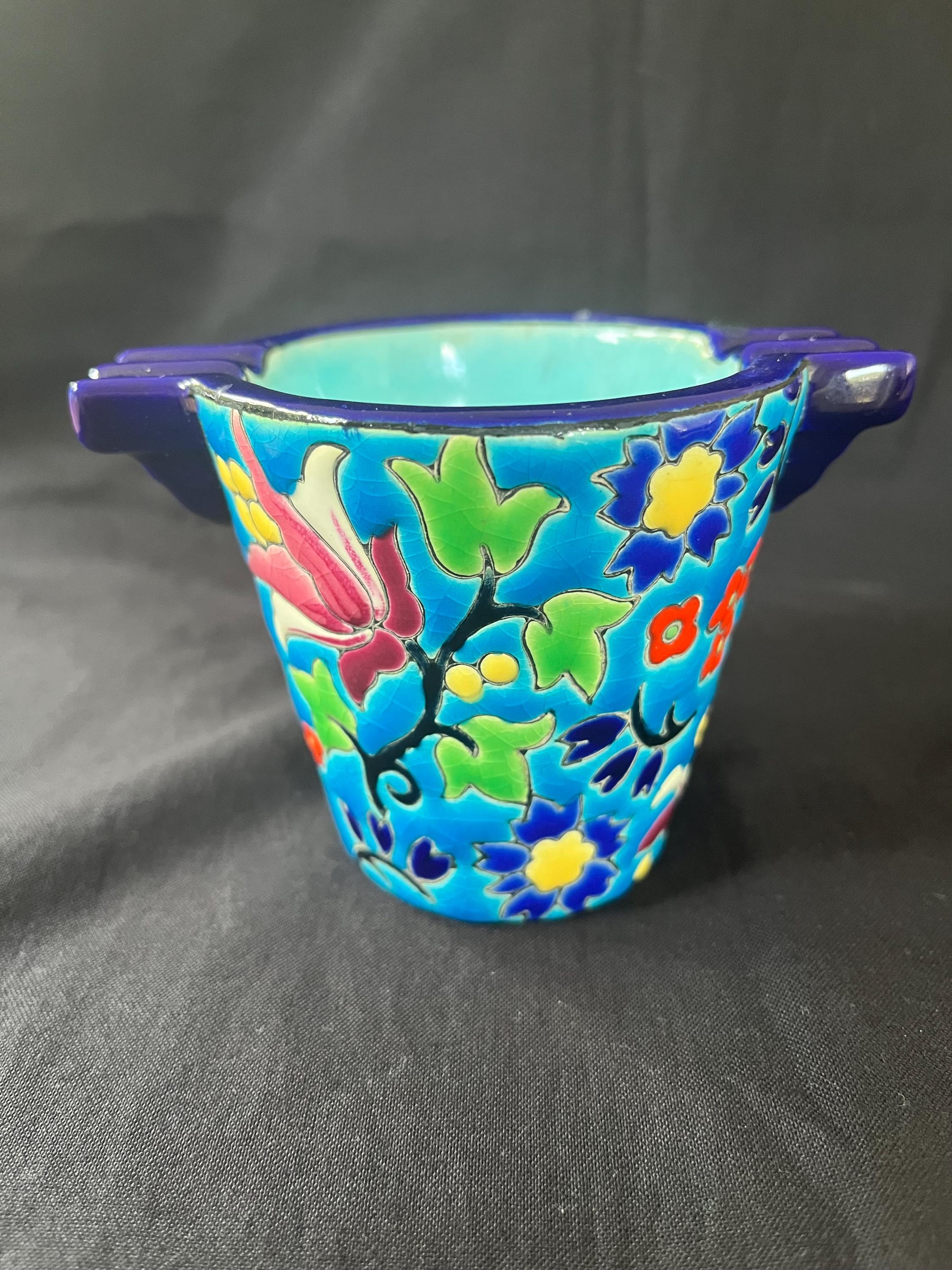 Longwy フランス製 手描エナメル彩色(ロングイ) Emaux de longwy - Etsy 日本