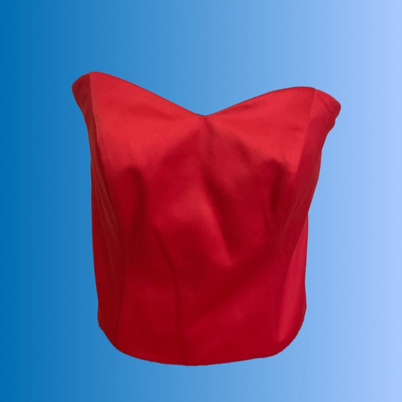 Vintage Red Bustier