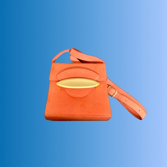 Vintage Escada Italian Suede Mini-bag