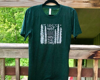 3dRose Jos Fauxtographee A Green Forest of Trees with Yellow Tones T-Shirts Green Forest 3dRose Jos Fauxtographee A Green Forest of Trees with Yellow Tones T-Shirts Green Forest