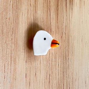 ceramic duck pin