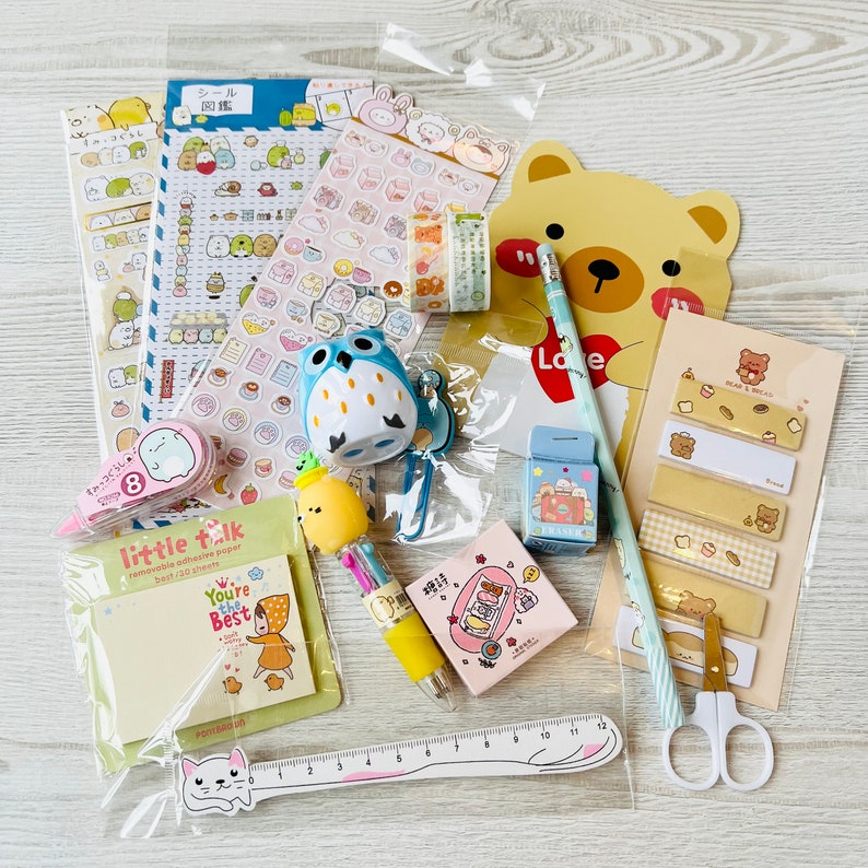 Kawaii Stationery Advent Calender Etsy